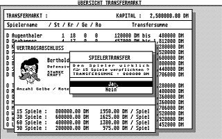 Fussball-ST Plus atari screenshot